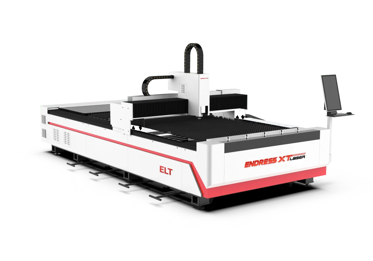 Professional CNC laser sheet cutting machine with ±0.03mm accuracy and 1500-4000W power, working area 1530x3050mm / ELT-H1530